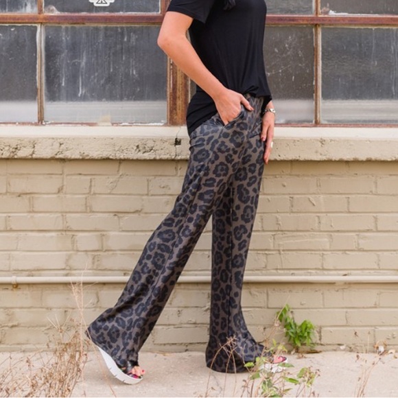 Crazy Train Leopard Pilar Pants - Picture 2 of 2